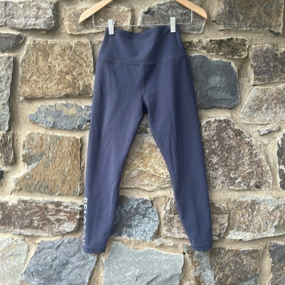 Peloton ‘Cadence’ High Waisted Leggings in Steel Blue Size Medium